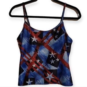 Christina Patriotic Bathing Suit Top